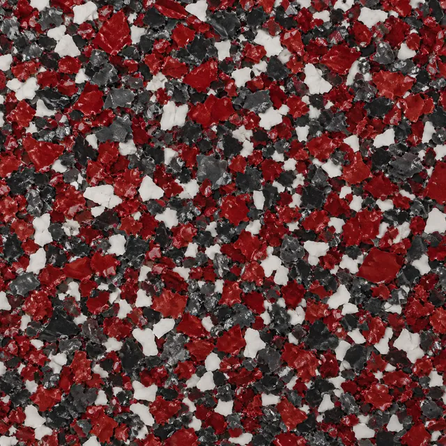 Close-up material specimen for Fox Valley Crimson